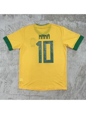 CBF Brazil 2013/2014 Home Football/Soccer KAKÁ #10 Jersey Nike Dri-fit Size L
